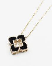 Load image into Gallery viewer, Floral Pendant Necklace with Adjustable Chain
