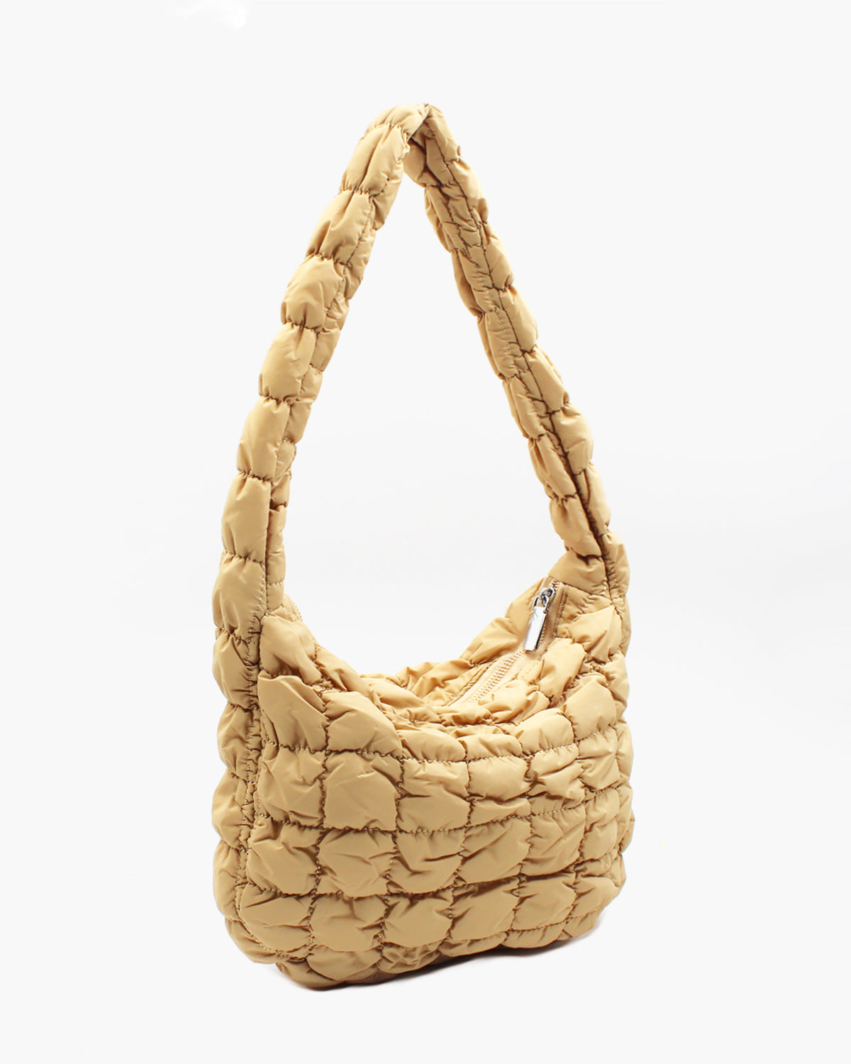 Microfiber Super Light Quilted Hobo Bag Medium – Sam Moon