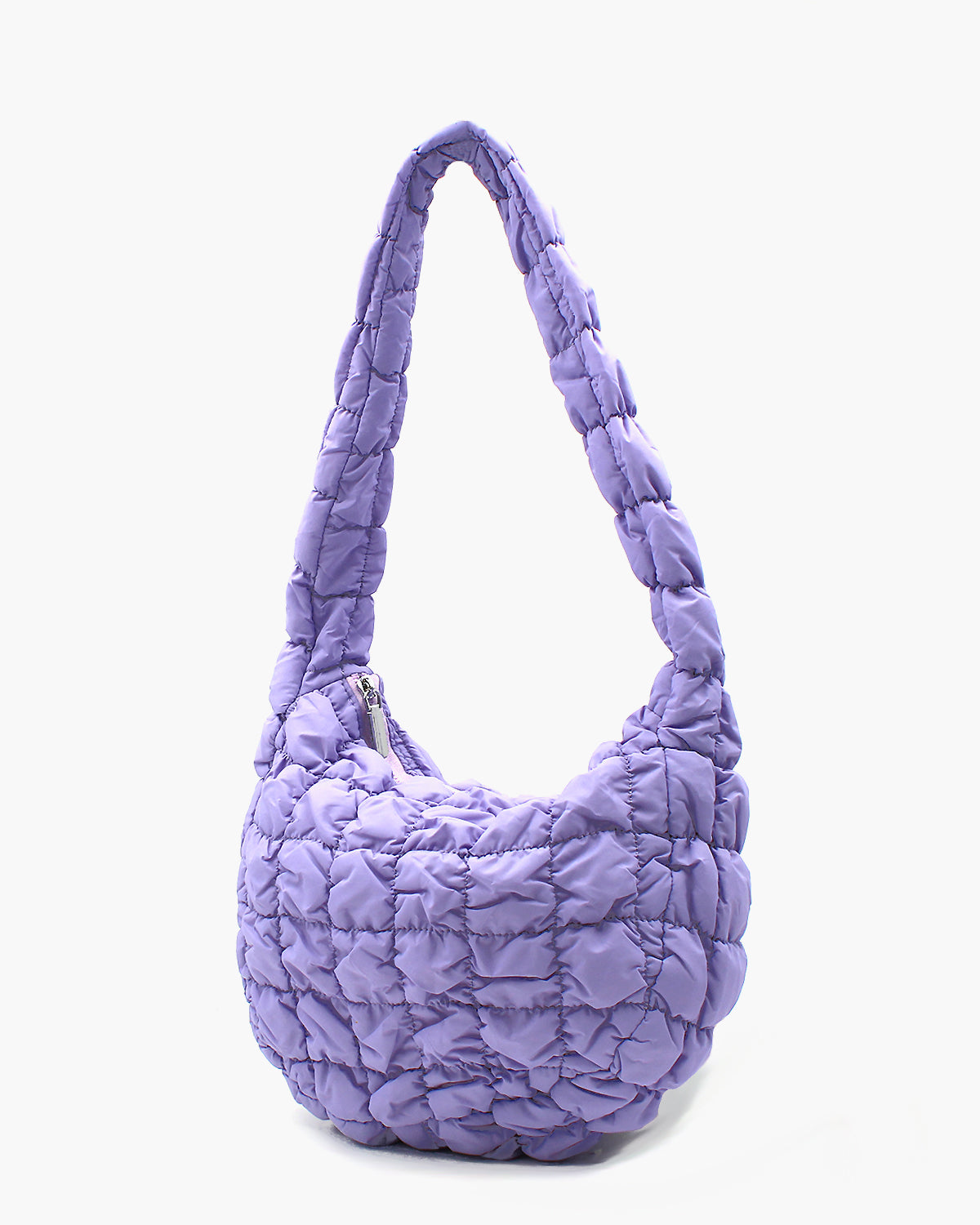 Microfiber Super Light Quilted Hobo Bag Medium – Sam Moon