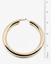 Load image into Gallery viewer, Oversize Hollow Hoop Earrings
