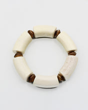 Load image into Gallery viewer, Painted Wood Stretch Bracelet
