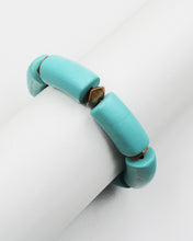 Load image into Gallery viewer, Painted Wood Stretch Bracelet
