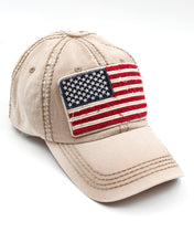Load image into Gallery viewer, American Flag Emblem Vintage Baseball Cap
