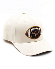 Load image into Gallery viewer, Leopard Football Patch Baseball Hat
