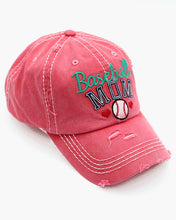 Load image into Gallery viewer, Baseball Mom Vintage Ball Cap
