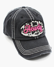 Load image into Gallery viewer, &#39;Howdy&#39; Vintage Ball Cap

