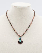 Load image into Gallery viewer, Stone &amp; Druzy Charm Necklace
