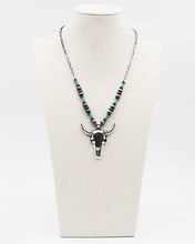 Load image into Gallery viewer, Bull Head Pendant Necklace
