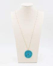 Load image into Gallery viewer, Raffia Pendant Long Strand Necklace
