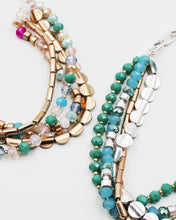Load image into Gallery viewer, Multiple Layered Mix Bead Necklace Set
