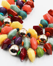 Load image into Gallery viewer, Mixed Precious Stone Statement Necklace Set
