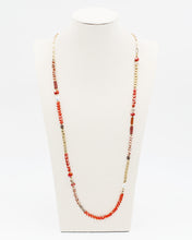 Load image into Gallery viewer, Faceted Crystal Beaded Long Strand Necklace
