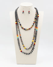 Load image into Gallery viewer, Navajo Beaded Multiple Necklace Set
