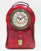 Load image into Gallery viewer, Antique Clock Fashion Handbag/Backpack
