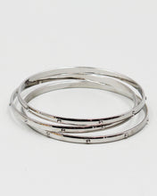 Load image into Gallery viewer, Triple Layered High Gloss Metal Bangles Set
