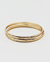 Triple Layered High Gloss Metal Bangles Set