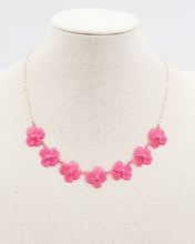 Load image into Gallery viewer, Delicate Laser Cut Flower Necklace
