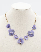 Load image into Gallery viewer, Delicate Laser Cut Flower Necklace
