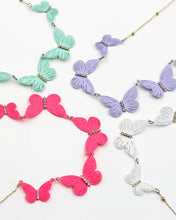 Load image into Gallery viewer, Delicate Laser Cut Butterfly Necklace
