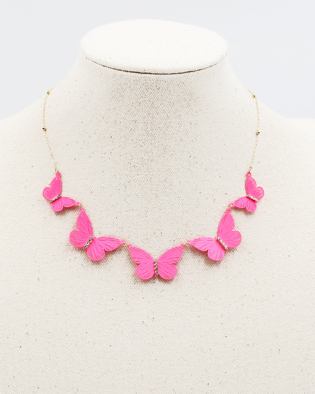 Delicate Laser Cut Butterfly Necklace