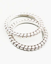 Load image into Gallery viewer, Metal Rope Double Layer Bangle Set
