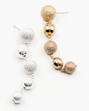 Load image into Gallery viewer, Metal Ball Drop Earrings
