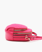 Load image into Gallery viewer, Quilted Crossbody Petite Multi-Pocket Bag
