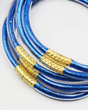 Load image into Gallery viewer, Sparkling Tube Bangle Bracelet Set

