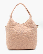 Load image into Gallery viewer, Flower Stitched Hobo Handbag
