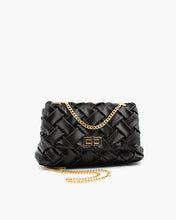 Load image into Gallery viewer, Golden Chain Woven Crossbody Bag
