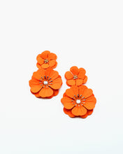 Load image into Gallery viewer, Bright &amp; Bold Floral Earrings
