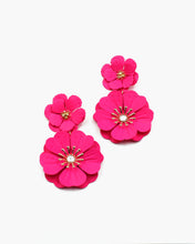 Load image into Gallery viewer, Bright &amp; Bold Floral Earrings
