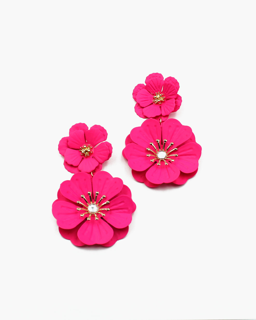 Bright & Bold Floral Earrings