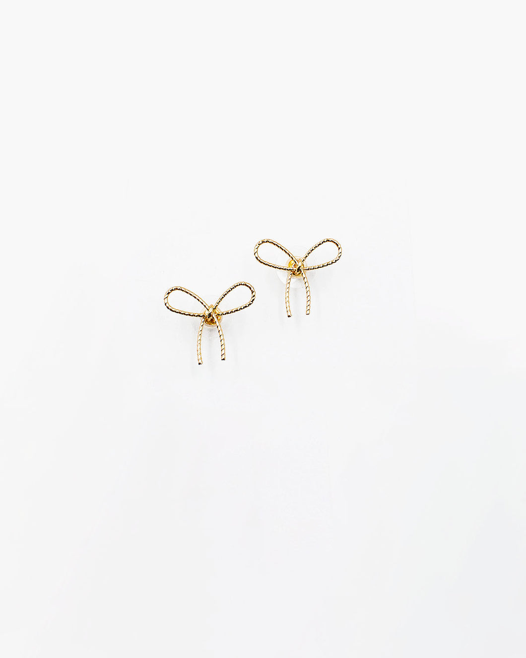 Perfect Bow Thin Earrings