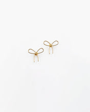 Load image into Gallery viewer, Perfect Bow Thin Earrings
