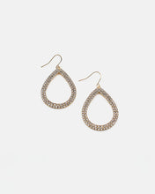 Load image into Gallery viewer, Open Pear Shaped Earrings
