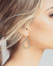 Load image into Gallery viewer, Open Pear Shaped Earrings
