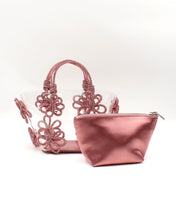 Load image into Gallery viewer, Transparent 3D Flower Purse
