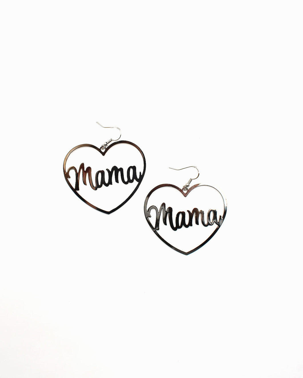 Mama Heart Earrings