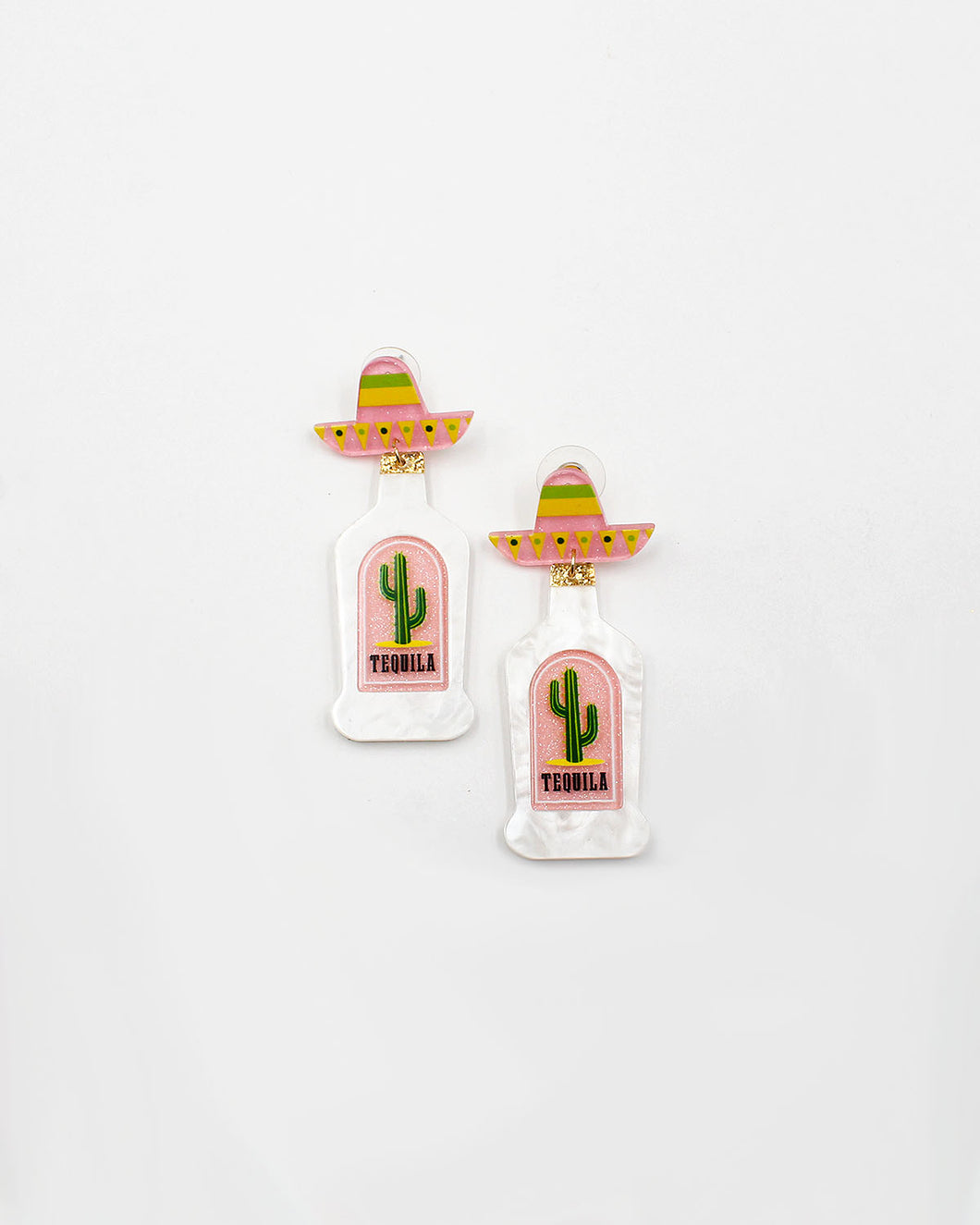 Sombrero Tequila Earrings