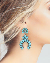 Load image into Gallery viewer, Western Turquoise Earrings
