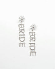 Load image into Gallery viewer, &quot;BRIDE&quot; Silver Earrings
