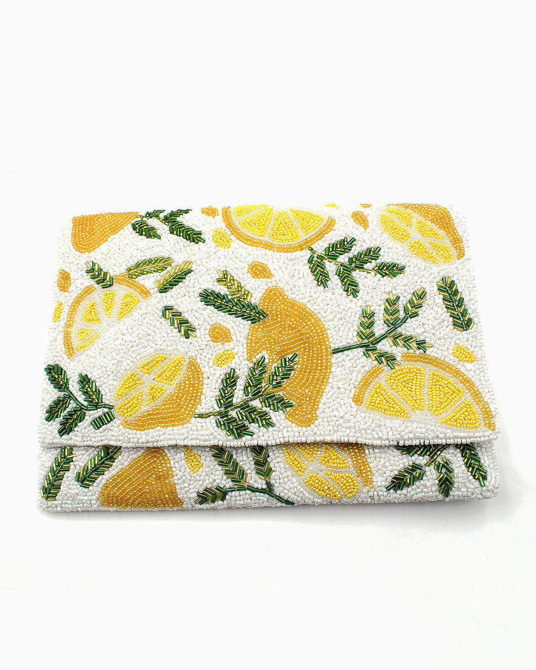 Lemon Squeeze Clutch Bag