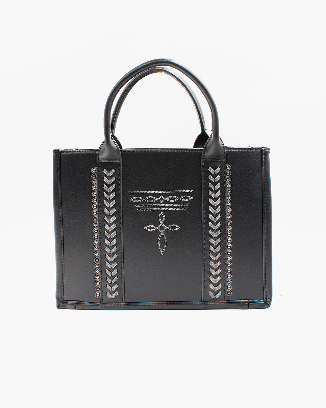 Black Western Tote Bag