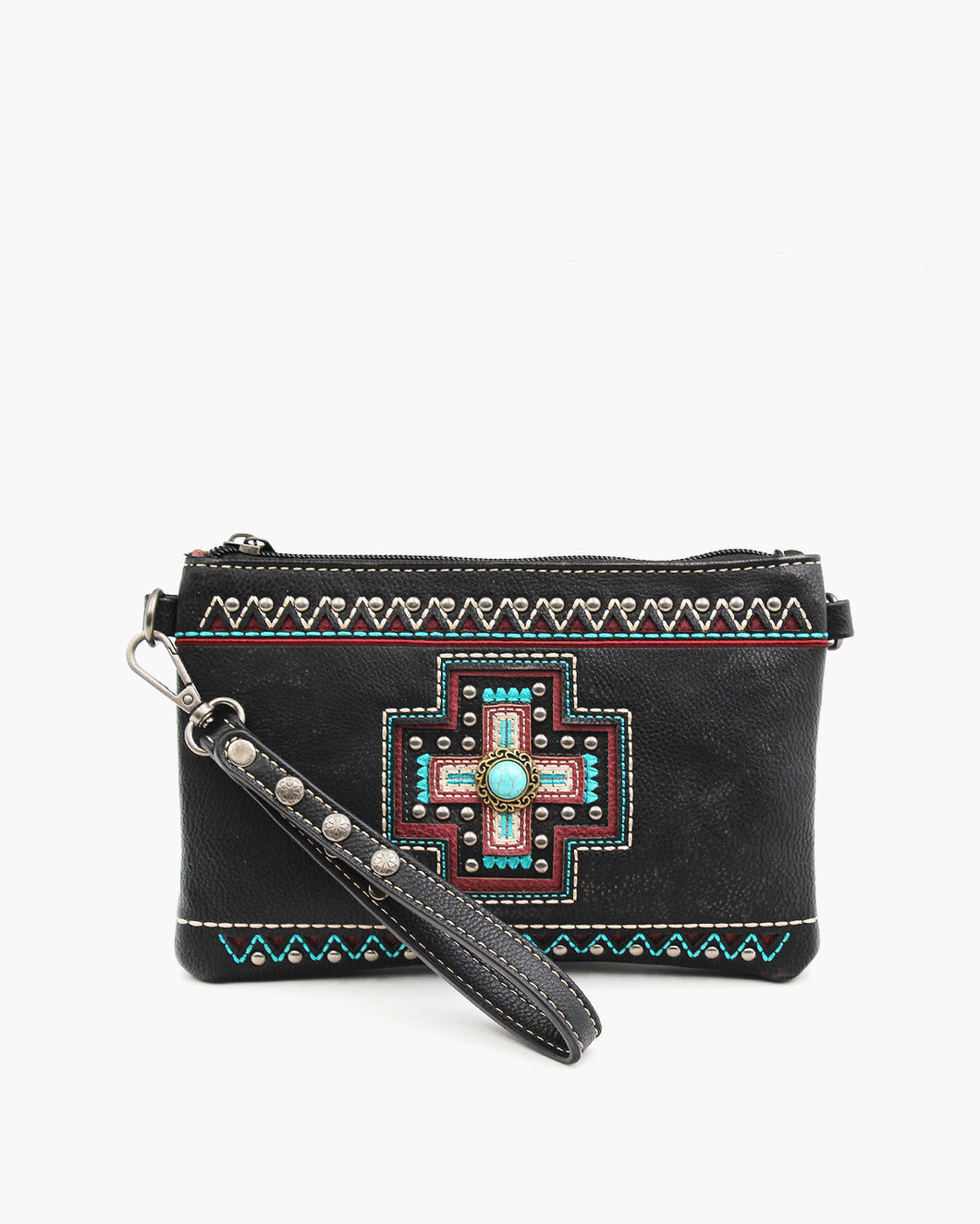 Cross Concho Concealed Carry Crossbody/Clutch