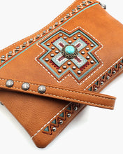 Load image into Gallery viewer, Cross Concho Concealed Carry Crossbody/Clutch
