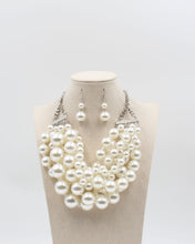 Load image into Gallery viewer, Multiple Layered Pearl Necklace
