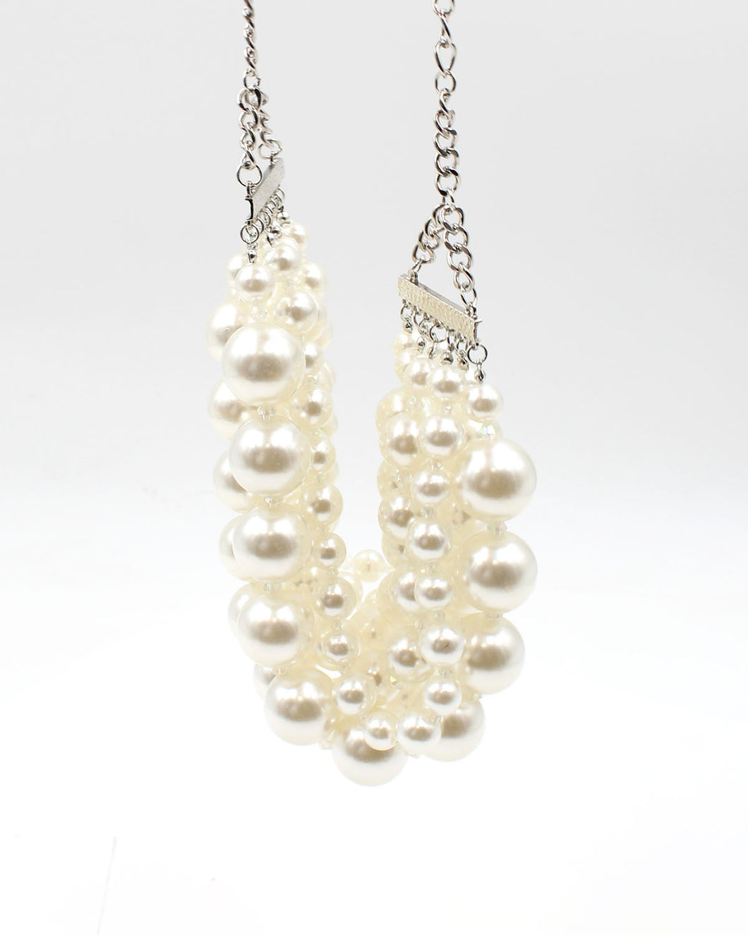 Multiple Layered Pearl Necklace