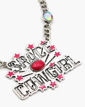 Load image into Gallery viewer, COW GIRL Metal Tag Pendant Necklace
