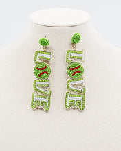 Load image into Gallery viewer, Softball LOVE Game Day Earrings
